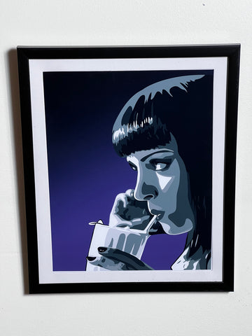 Mía Wallace Milkshake Print